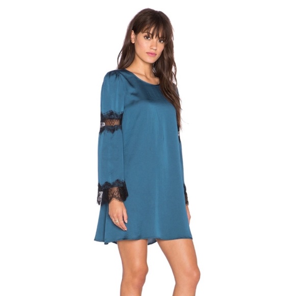 Tularosa Revolve Catarina Dress Deep Sea - Picture 5 of 15